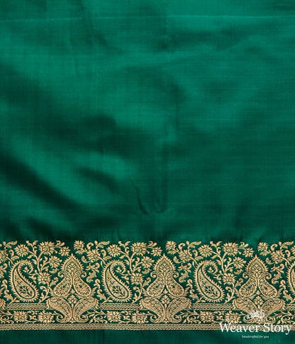 Green_and_gold_pure_valkalam_saree_with_meenakari_border_and_paisley_pallu_WeaverStory_05