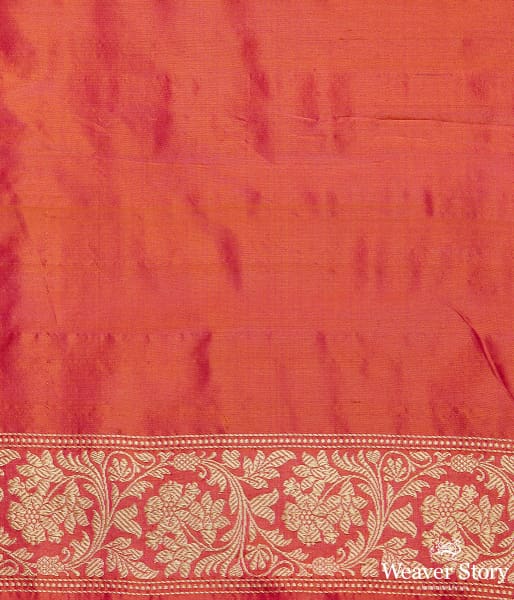 Pink_and_rust_dual_tone_katan_silk_kadhwa_jangla_with_sona_rupa_zari_WeaverStory_05