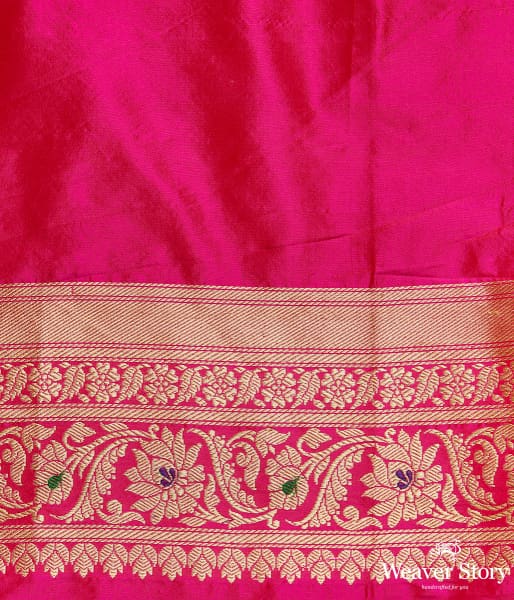 Pink_katan_silk_kadhwa_jangla_with_meenakari_WeaverStory_05