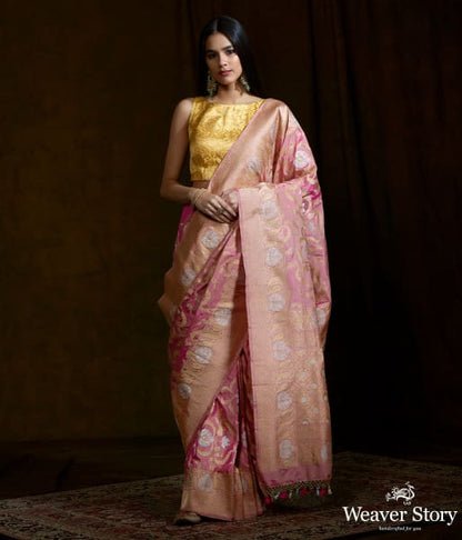 Handwoven_kadhwa_banarasi_mehraab_jaal_saree_with_sona_rupa_zari_WeaverStory_02