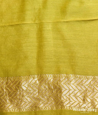 Henna_Green_Handwoven_Banarasi_munga_silk_jangla_WeaverStory_05