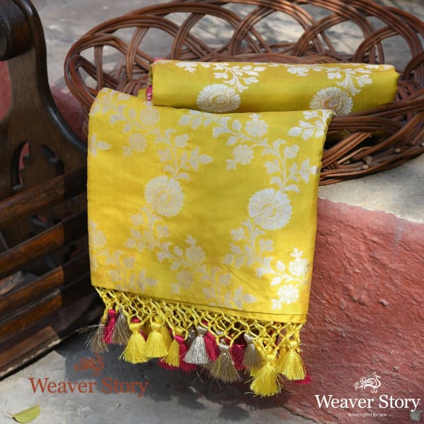 Handwoven_Yellow_Meenakari_Jangla_Dupatta_WeaverStory_01