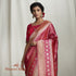 Handwoven_Pink_Banarasi_Kimkhab_Saree_with_Diagonal_Bel_WeaverStory_01