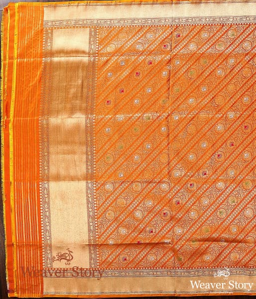 Handwoven_Mustard_Kimkhab_Dupatta_WeaverStory_01