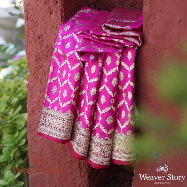 Handwoven_Cutwork_Meenakari_Jaal_Dupatta_in_Pink_WeaverStory_01