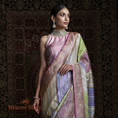 Handwoven_Real_Zari_Rangkaat_Saree_with_Diagonal_Weave_WeaverStory_01