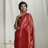 Handwoven_Red_Zari_Tanchoi_Saree_with_Small_Booti_WeaverStory_01