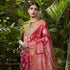 Handwoven_Rani_Pink_and_Orange_Dual_Tone_Koniya_Jangla_Saree_WeaverStory_01