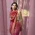 Handloom_Pink_and_Red_Ombre_Dyed_Banarasi_Bandhej_Saree_WeaverStory_01