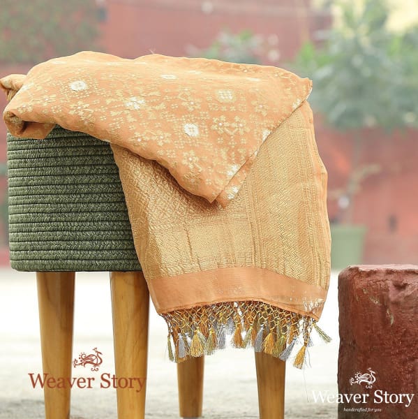 Handwoven_Banarasi_Georgette_Cutwork_Dupatta_WeaverStory_01