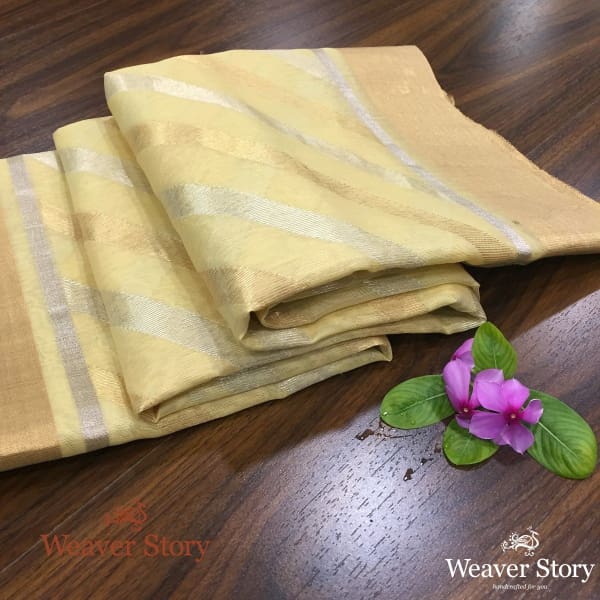 Handwoven_Cotton_Silk_Geometric_Pattern_Dupatta_in_Pale_Yellow_WeaverStory_01