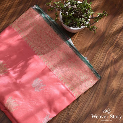 Handwoven_Pink_Banarasi_Elephant_Motif_Dupatta_WeaverStory_01