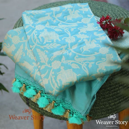 Handloom_Sea_Green_Shikaragah_Dupatta_WeaverStory_01