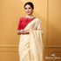 Handwoven_Beige_Kora_Cotton_Patola_Saree_WeaverStory_01