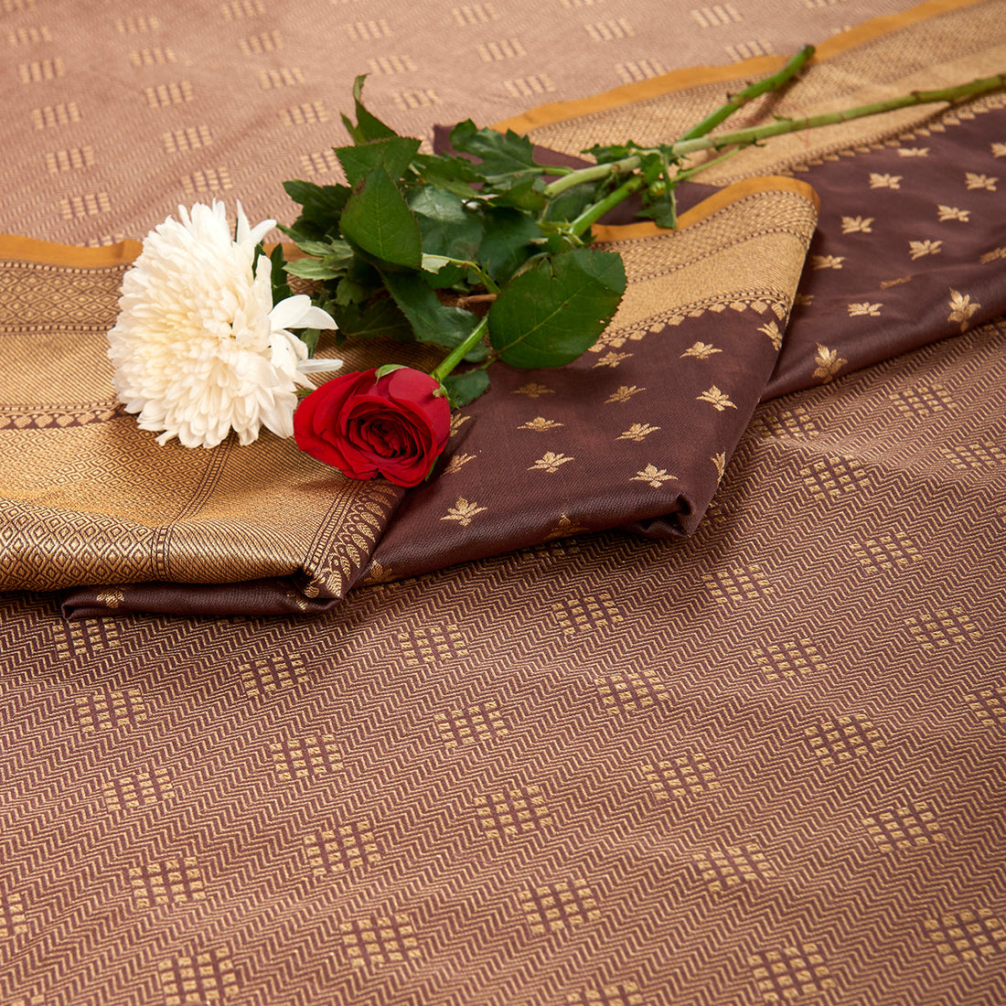 Banarasi_Suit_-_Handwoven_Coke_Brown_Banarasi_Tanchui_Kurta_with_Bootidar_Dupatta_WeaverStory_01