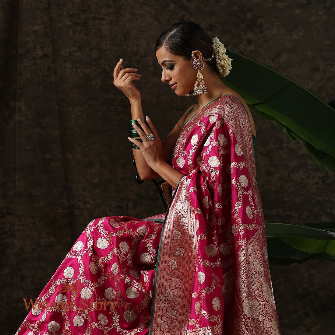 Handloom_Pink_Sona_Rupa_Kadhwa_Jangla_Saree_with_Sona_Rupa_Zari_WeaverStory_01