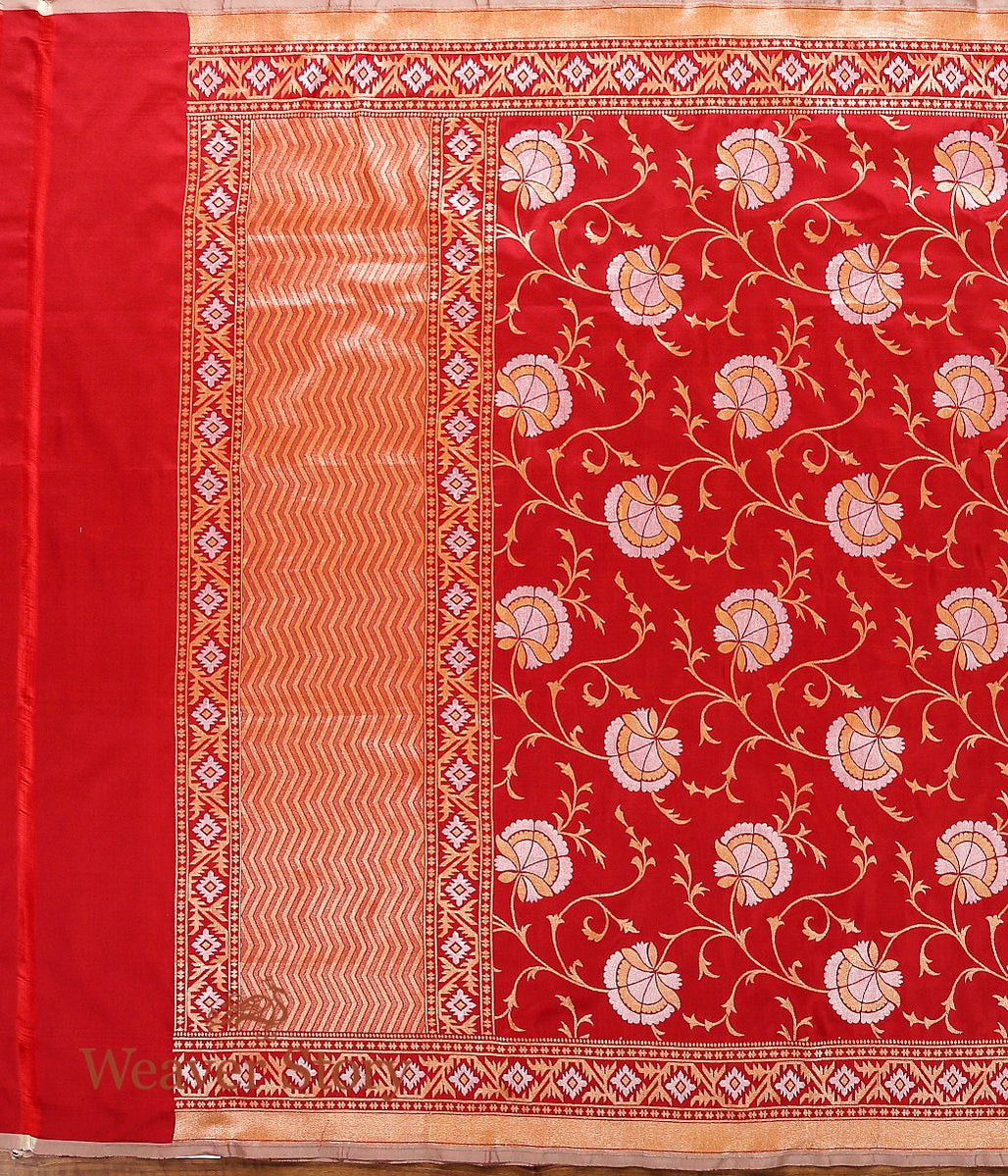 Handloom_Red_Sona_Rupa_Jaal_Dupatta_WeaverStory_02