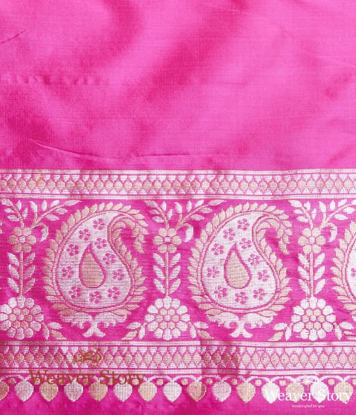 Handwoven_Pink_and_Orange_Banarasi_Tanchoi_Saree_with_Paisley_Border_WeaverStory_05