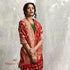 Handwoven_Red_Kadhwa_Banarasi_Jangla_with_Floral_Weave_WeaverStory_01
