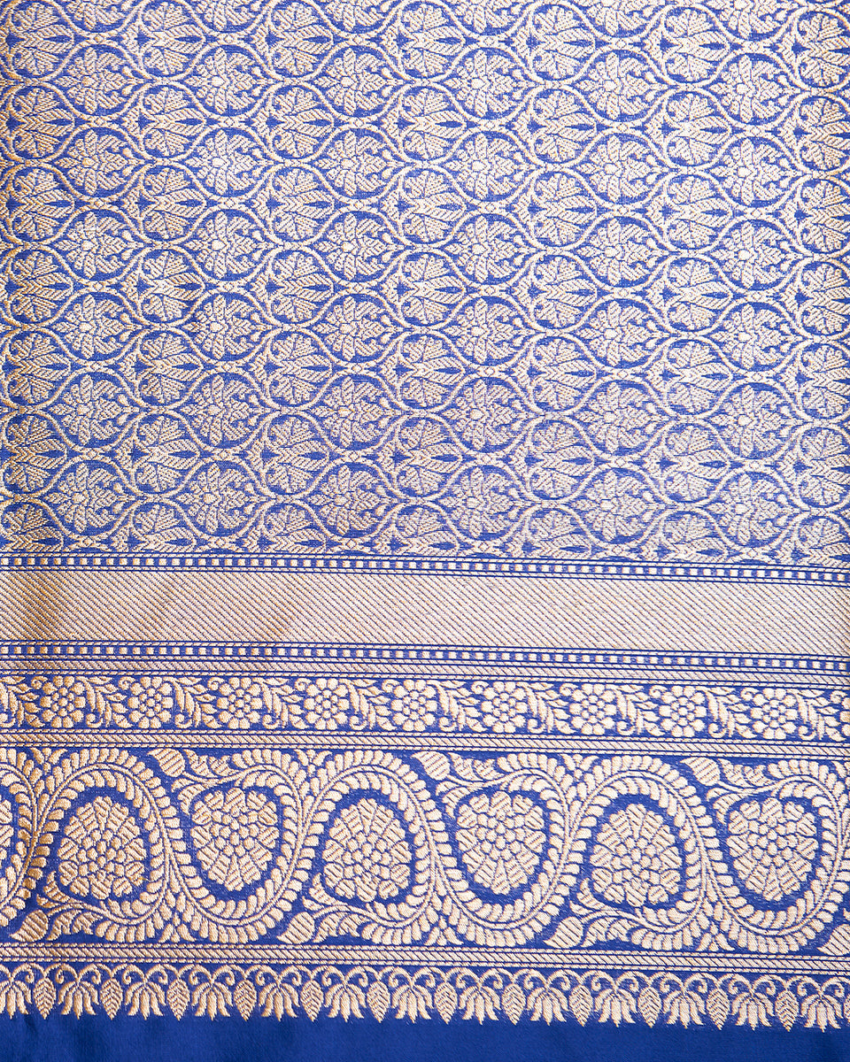 Royal_Blue_Handloom_Pure_Katan_Silk_Banarasi_Saree_with_Kadhwa_Booti_WeaverStory_05