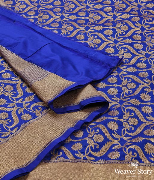 Handwoven_Blue_Mehrab_Cutwork_Jaal_WeaverStory_02