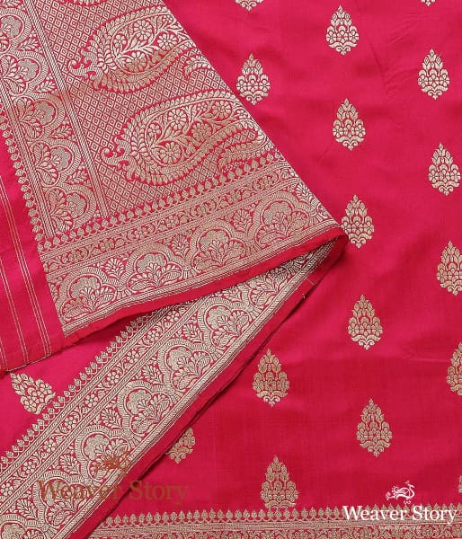 Handwoven_Pink_Kadhwa_Booti_Dupatta_WeaverStory_02