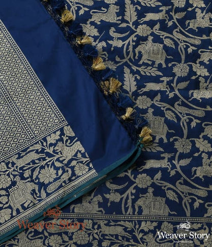 Handwoven_Blue_Shikargah_Dupatta_WeaverStory_02