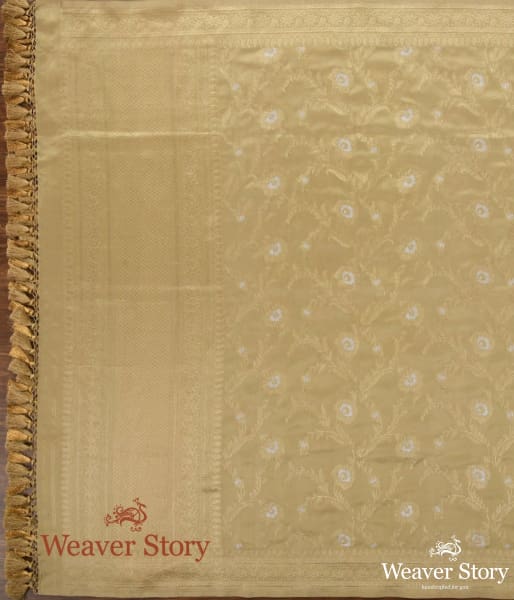 Handloom_Beige_Kadhwa_Jangla_Dupatta_WeaverStory_02