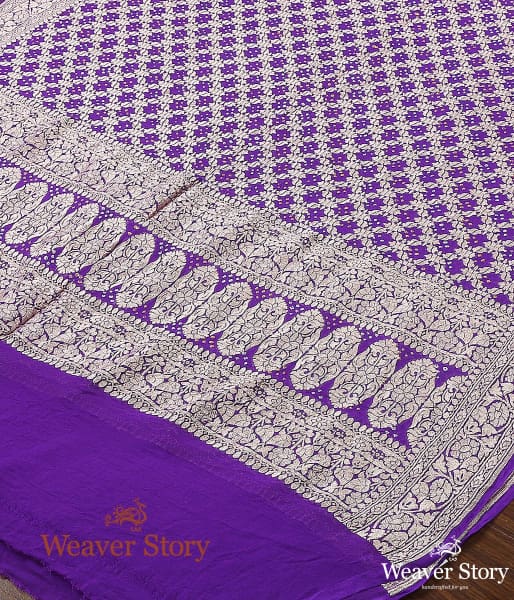 Handwoven_Banarasi_Bandhani_Georgette_Dupatta_WeaverStory_02