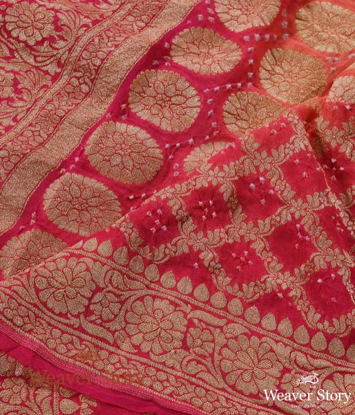 Handwoven_Pink_Banarasi_Bandhani_Dupatta_WeaverStory_02