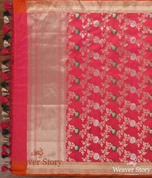 Handwoven_Pink_Meenakari_Jangla_Dupatta_WeaverStory_02