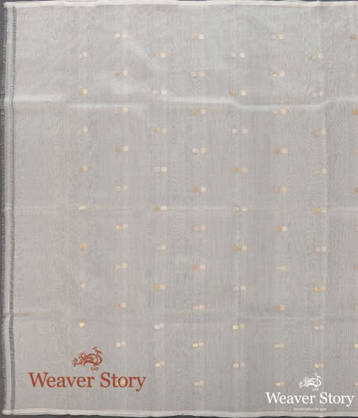 Handwoven_White_Organza_Dupatta_WeaverStory_02