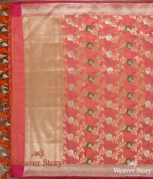 Handwoven_Pink_Shot_Color_Meenakari_Jangla_Dupatta_WeaverStory_02