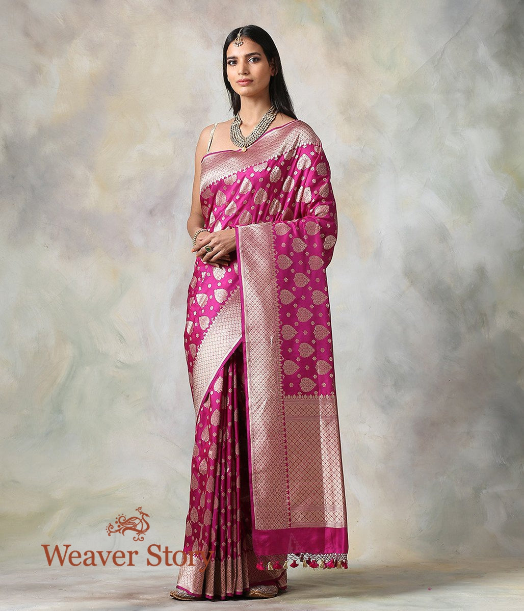 Handwoven_Purple_Katan_Silk_Saree_with_Cutwork_Booti_WeaverStory_02