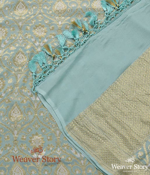 Handwoven_Oceon_Blue_Sona_Rupa_Zari_Dupatta_WeaverStory_02