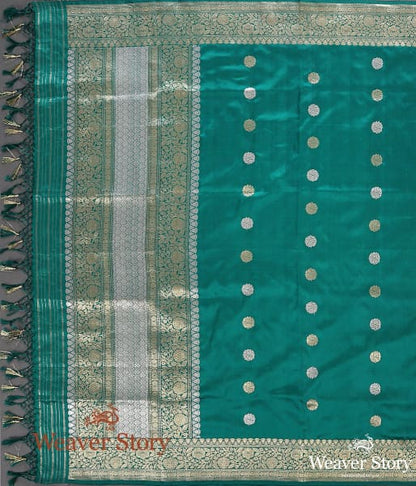 Handwoven_Green_Ginni_Booti_Dupatta_WeaverStory_02