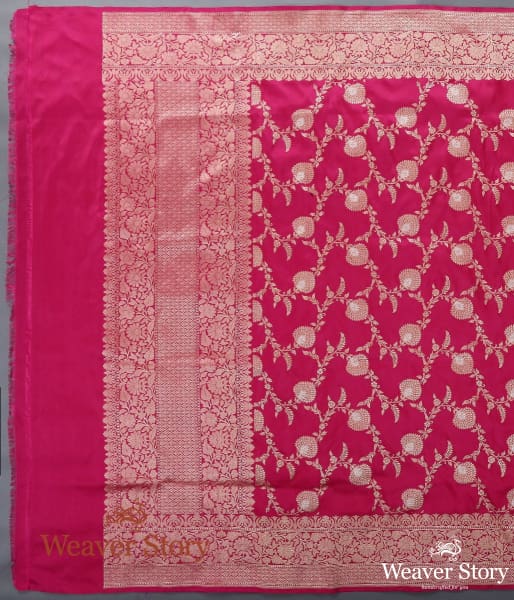 Handwoven_Pink_Kadhwa_Jangla_Dupatta_with_Sona_Rupa_Zari_WeaverStory_02