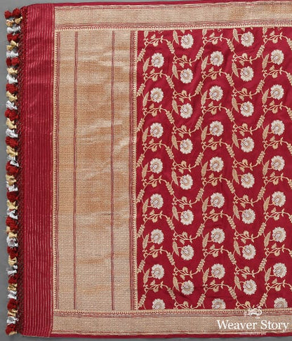 Handwoven_Wine_Sona_Rupa_Jangla_Dupatta_WeaverStory_02