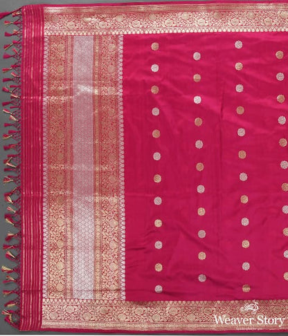 Handwoven_Pink_Banarasi_Kadhwa_Booti_Dupatta_WeaverStory_02