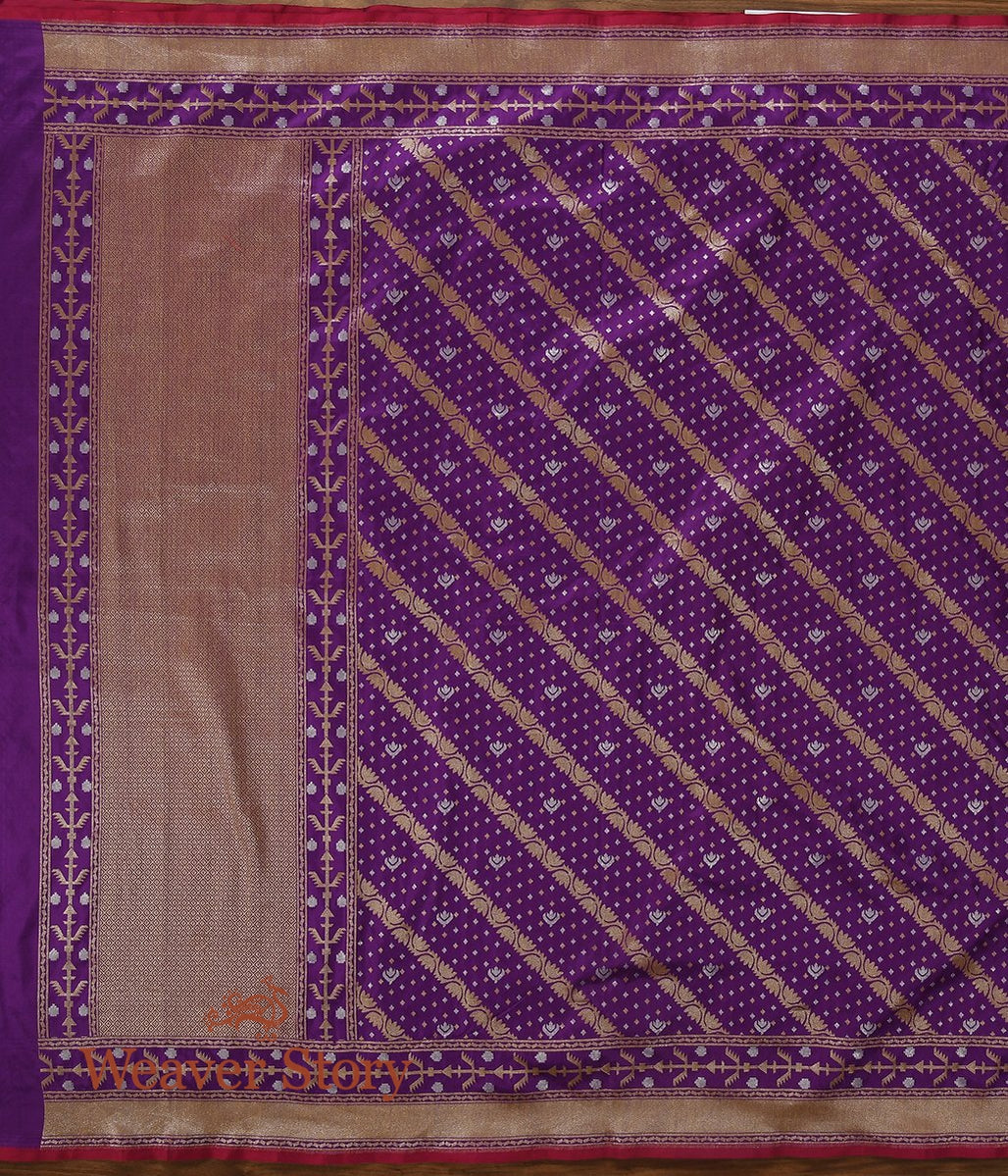 Handwoven_Purple_Katan_Silk_Suit_with_Jamdani_Booti_in_Cutwork_Weave_WeaverStory_03