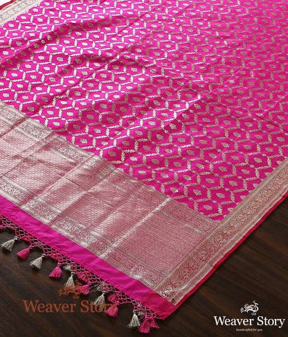 Handwoven_Cutwork_Meenakari_Jaal_Dupatta_in_Pink_WeaverStory_03