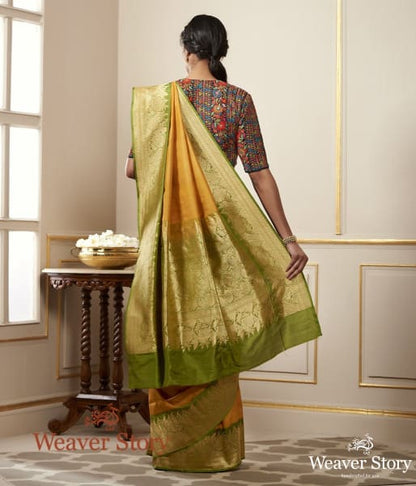 Handwoven_Mustard_Pashmina_Saree_WeaverStory_03