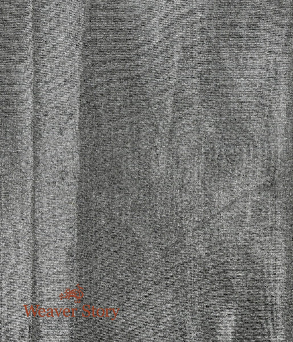 Handloom_Black_Silver_Tissue_Fabric_WeaverStory_03