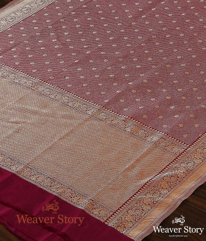 Handwoven_Wine_Banarasi_Dupatta_with_Zari_Tanchoi_WeaverStory_03