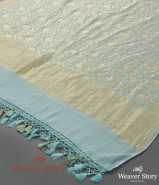 Handwoven_Oceon_Blue_Sona_Rupa_Zari_Dupatta_WeaverStory_03