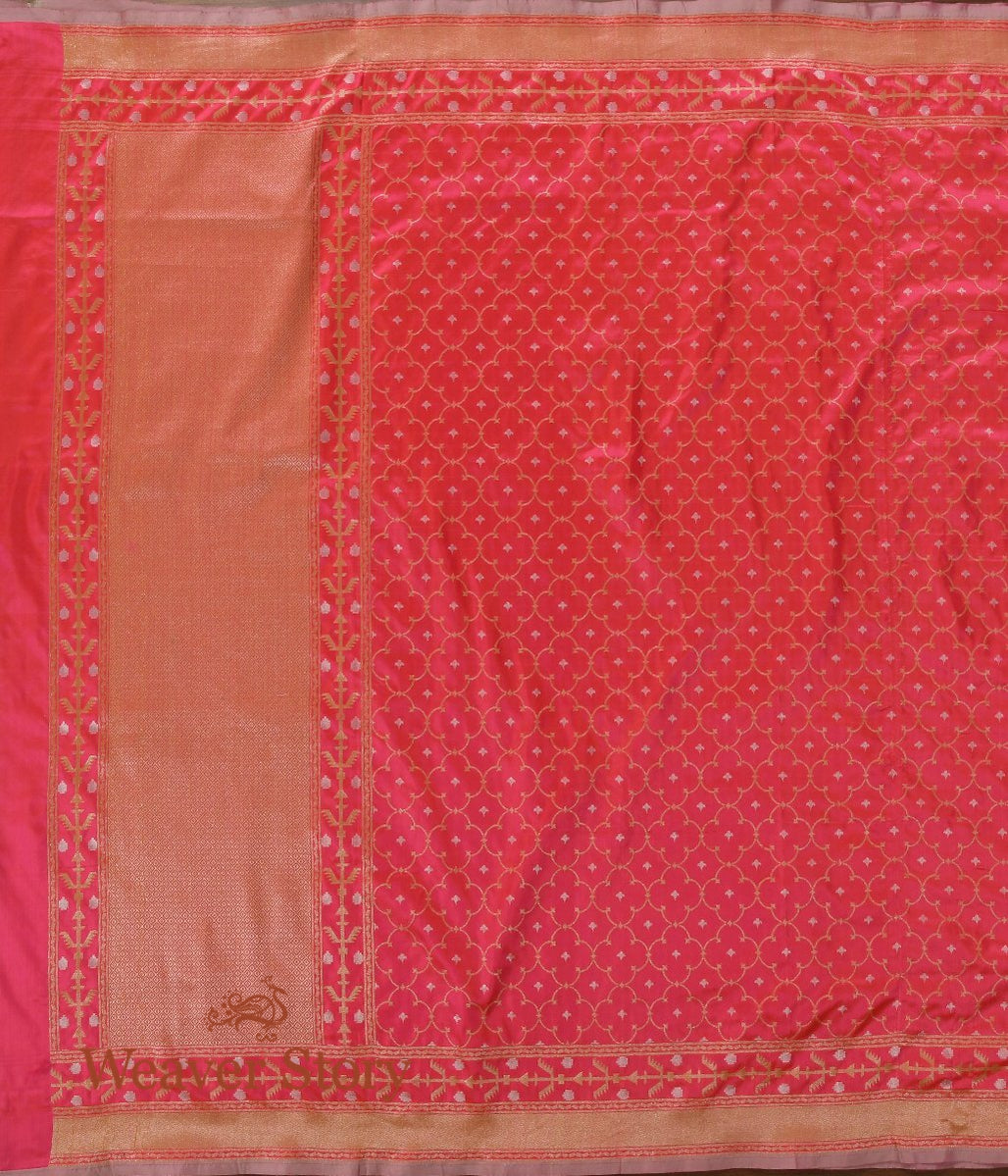 Handwoven_Orange_and_Pink_Katan_Silk_Suit_Set_WeaverStory_03