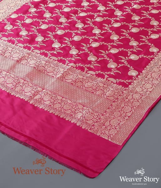 Handwoven_Pink_Kadhwa_Jangla_Dupatta_with_Sona_Rupa_Zari_WeaverStory_03