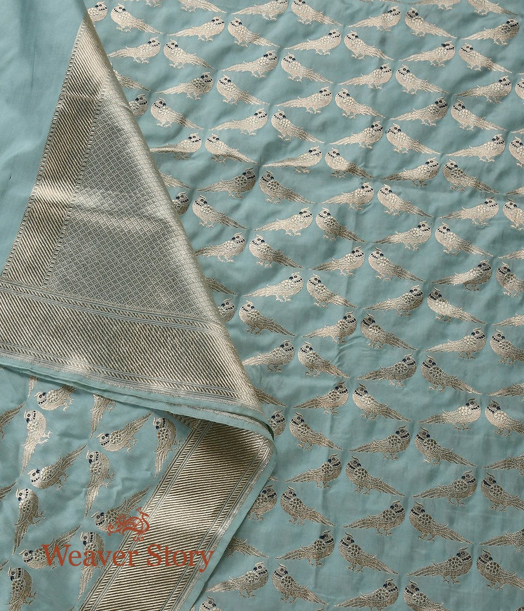 Handloom_Powder_Blue_Kadhwa_Dupatta_with_Birds_WeaverStory_01