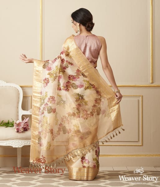 Handwoven_Printed_Organza_Saree_WeaverStory_03