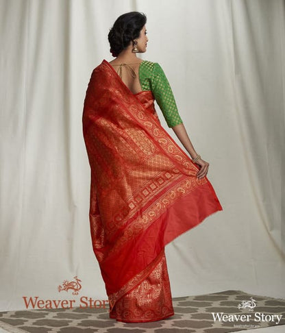 Handloom_Red_Banarasi_Gharchola_Saree_WeaverStory_03